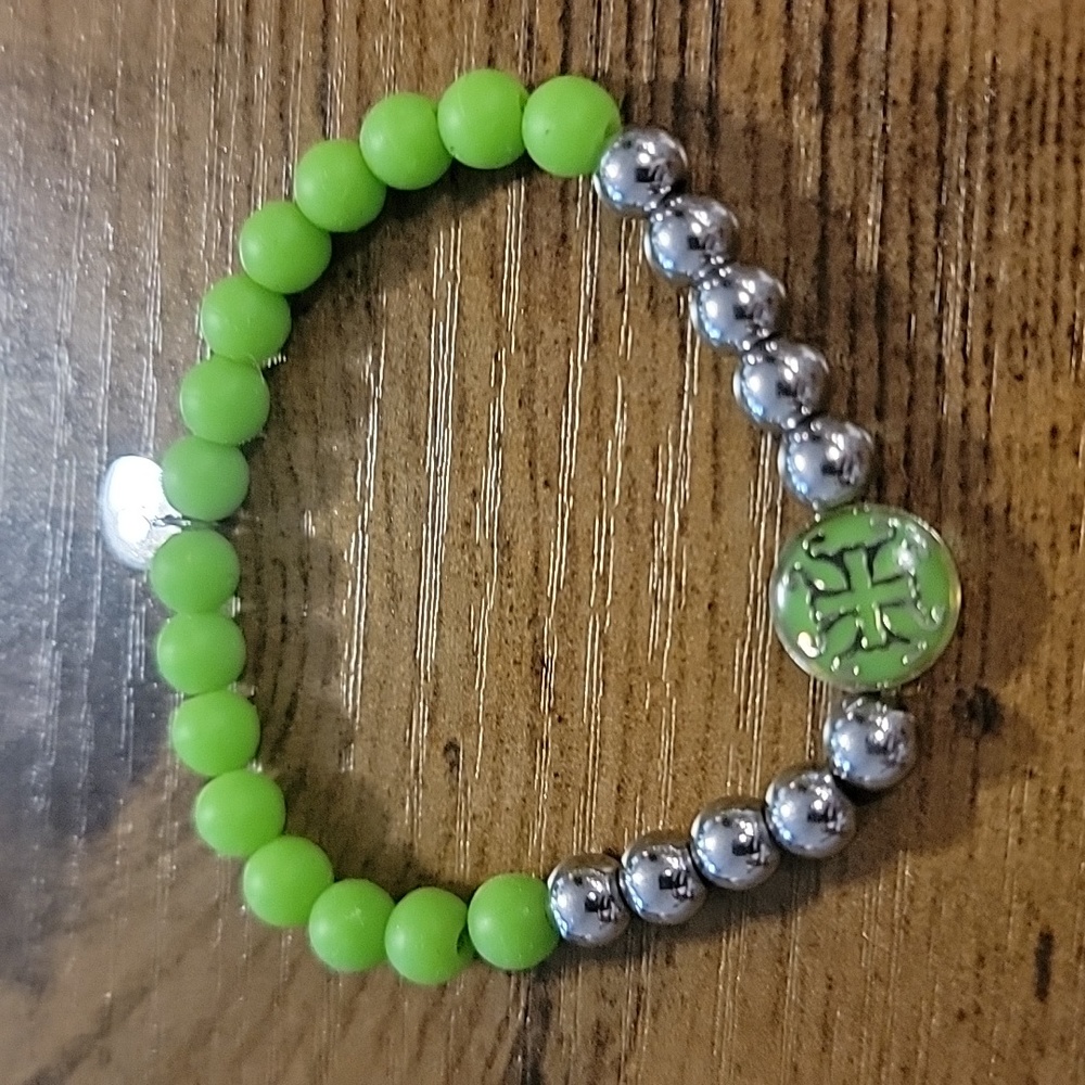 Green & silver
